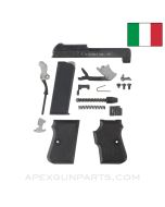 Tanfoglio Titan Pistol Parts Kit, Blued, Black Grips, w/ Magazine, 7rd, Cal. .25 *Good*