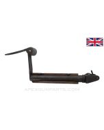 British Hotchkiss "Portative" LMG Stock Assembly, w/ Mount Screw, Project Wood *Fair* 