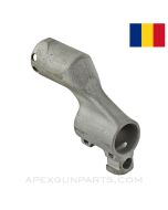 Romanian AKM / AK-47 Gas Block, Early Cast, Bead Blasted *Good*