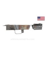 AK Trunnion Set, Bulged Front Trunnion, Rear Trunnion, with Trigger Guard & Bullet Guide, Stamped Demilled Receiver Sections, US Made *Unused*