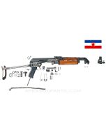 Yugoslavian M70AB1 Under Folder Parts Set, Flat Trunnion, 7.62X39 *Good*
