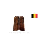 FN 1910 / 22 Pistol Wood Pattern Grip Set, Custom, No Screw *Good*