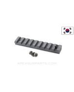 Daewoo Rifle Picatinny Rail Section, w/ Screws *NEW*