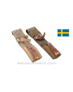 Swedish Mauser Bayonet Frog, Leather *Good* 