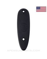 Winchester Model 12 / 24 / 37 Shotgun Buttplate, Black Polymer *New Manufactured*