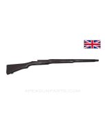 P14 Enfield Rifle Stock, 42", Partially Stripped, w/ Volley Sight Cut, Ground Sight Plate, Wood, *Good* 