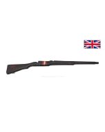P14 Enfield Rifle Stock, 42", Partially Stripped, w/ Volley Sight Cut, DP Notches, Wood, *Good* 