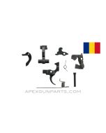 Romanian AKM Full Auto Trigger Components Set, *Good* 