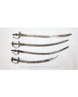 18th Century Indian Talwar Battle Swords, Variety of Lengths *Fair Condition / Heavy Use*