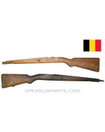 FN 24 Infantry / Carbine Stock, Unissued, No Parts Fitted *NOS*, With Bonus Parts Stock