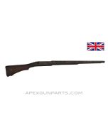 P14 Enfield Rifle Stock, 42", Partially Stripped, No Volley Sight Cut, Repaired, Wood, *Good* 