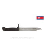 North Korean Type 68 AKM Bayonet, No Scabbard *Fair* 