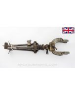 Hotchkiss "Portative" LMG Crows Foot Tripod, Missing Mount Latches *Fair*