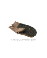 Hotchkiss 1914 Gunners Kit Hot Barrel Mitten, Right Hand, Leather & Steel Mesh *Fair* 