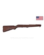 M1 Garand Stock, 29.5", w/ Handguard Ferrule & Swivel, Dark Wood, *NOS*