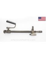 M249 SAW Paratrooper Barrel Assembly, 14", Complete w/ Carry Handle, Chrome Lined, 5.56x45/.223 *Very Good* 