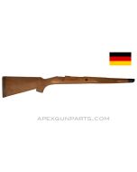 Mauser K98 Magnum Stock, Whitworth, Walnut w/Cheek Rest &amp; Recoil Pad, *Chipped / Very Good* 