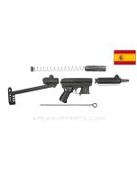 SPECIAL! STAR Z-70B Parts Kit, w/ Original 8" Barrel, Missing Charging Handle Guide, 9MM Parabellum
