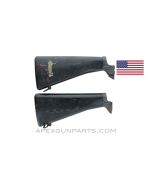 Colt M16 Solid Body Buttstock Assembly, Type D 1964-1969, w/Late Buffer Tube & Recvr Piece, *Good*