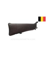 FN Model D Buttstock Assembly w/ Buffer Mechanism and Butt Plate, Type 2, Wood *Good* 