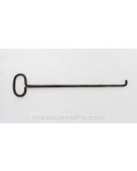 MG Ruptured Cartridge Remover Tool Rod, Oval Loop Handle, Steel, 12.625" Long *Good*