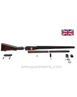 Enfield #4 MK1 Stock Set, 4-Piece, "DP" Marked, Wood, *Good* 
