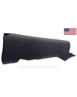 1918A2 BAR Buttstock, 1943-1945 Dated, Firestone Marked, Painted Black w/ Monopod Hole, Stripped *Fair*