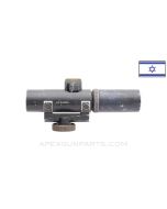 Israeli IDF El-OP Eyal 3x21 AR-15 / M16 Carry Handle Scope, Colt Attachment Knob, No Adjustmant Caps  *Good* 