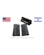 Galil ARM Handguard Repair Set, Black Polymer Panels with Bipod Clearance, 922(r) Compliant