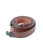 1907 Leather Sling w/Steel Hardware, Dark Brown *NEW* 