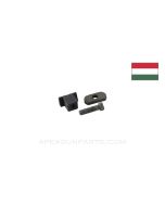 Hungarian AMD-65 Pistol Grip Screw, Plate & Nut, Short, *Good*