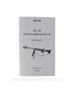First Model FG-42 Operator's Manual, English Translation, Paperback *NEW*