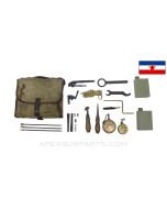 Yugoslavian M53 / MG-42 / MG-34 Field Maintenance Kit in Canvas Pouch *Very Good*