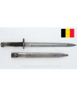 FN Model 24 Bayonet, w/ Scabbard *Good*