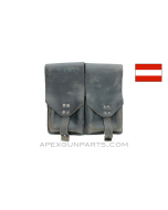 Austrian STG58 FAL Magazine Pouch, Leather, *Good* 