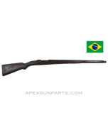 Brazilian 1908 Mauser Stock, 43.5", Stripped, Star Cartouche, Wood, *Good* 