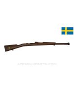 Swedish M96 Mauser Rifle Stock Set, 45", w/ "TRE Kronor" Mark, Wood, *Very Good*
