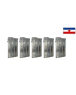 SPECIAL! - 5 Pack - Yugoslavian Zastava M77 20rd Magazine, Blued Steel, 7.62 NATO *Good*