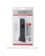 Canik TP9SA / TP9V2 / METE Series Pistol Magazine, 20rd, 18 + 2 Round Extension, OEM Packaging, Mec-Gar, 9mm, *NEW*