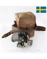 Swedish Browning M36 NIFE 5X Optic, w/ Leather Carry Case, Matching Numbers *Very Good*