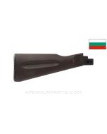 Bulgarian AK-74 Polymer Buttstock, w/ Buttplate, No Sling Swivel, Plum *Good*