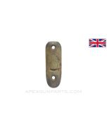 Enfield #4 Buttplate, w/ Trap Door, Brass, *Good*