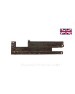 Vickers Left Hand Side Plate, Stripped, Blued, 303 British *Good / Bowed* 