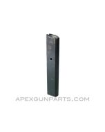 MP34 Magazine, 32rd, 9mm LARGO, Blued Steel, Steyr Austria *Good* 