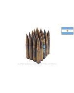 7.65x53MM Mauser (Rifle) - 20RD Surplus Argentine, FMJ - Mixed Head Stamps *Good*