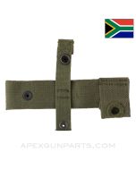 South African (SADF) Pattern 70 Bayonet Frog, Olive Drab Canvas *Excellent* 