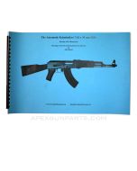 Russian AK-47 Blueprints, Translation & Reprint of the Original, Plastic Comb Spine Paper Flat Pack *NEW*