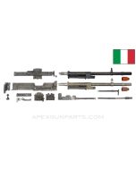 Breda M37 LMG Parts Kit, w/ Two Intact Barrels (8x59 BREDA & 8x57 MAUSER), Cut Receiver Pieces, Project Spade Grips *Fair* 