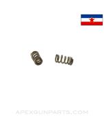 Yugoslavian K98 / M48 Mauser Rear Sight Slide Spring, Set of 2 *NOS*