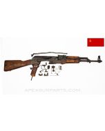 COMING SOON! Russian Izhmash AKM Parts Kit, 1974 Dated, w/ Populated Barrel Assembly, 16.25", Non Matching, 7.62x39 *Good*